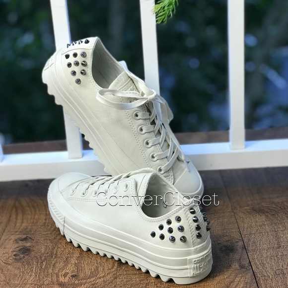 NWT Converse Ctas Lift Ripple OX Vaporous W AUTHEN - Picture 5 of 8